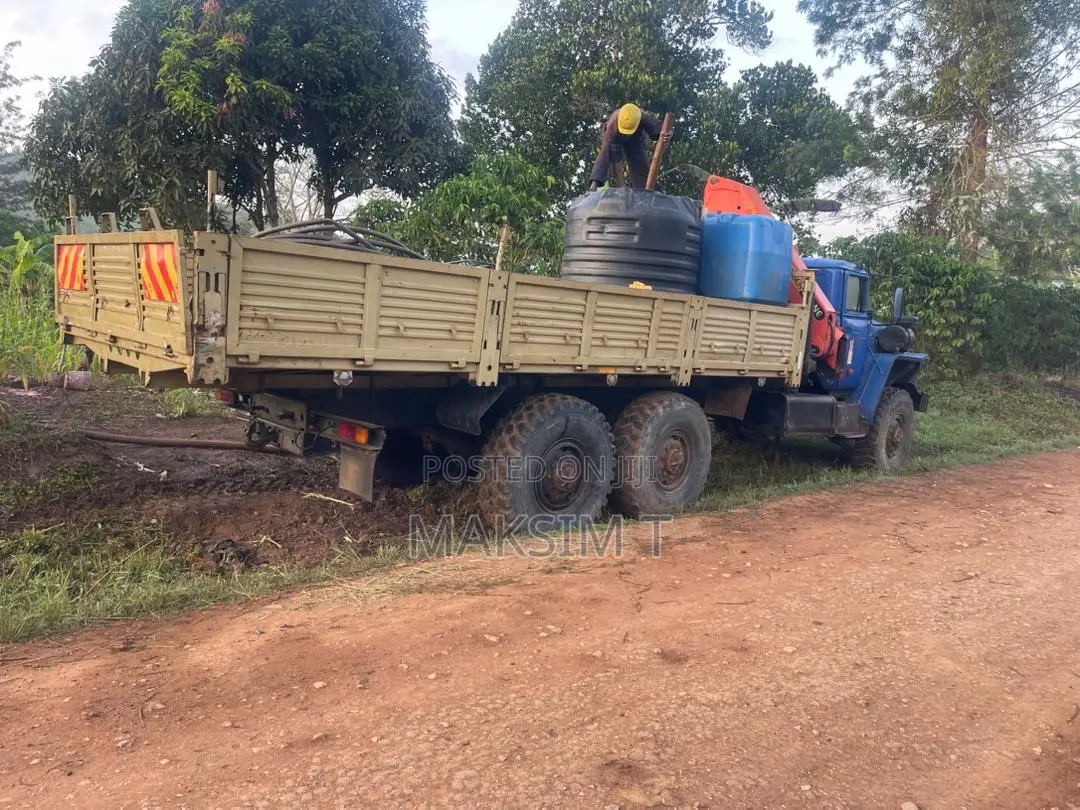 Crane Palfinger15500 on a Ural 4320Truck 6х6 (12 T)