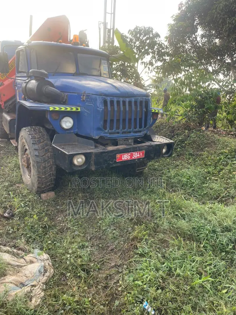 Crane Palfinger15500 on a Ural 4320Truck 6х6 (12 T)