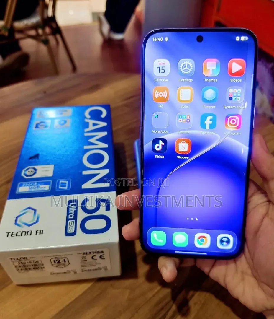 New Tecno Camon 50 Ultra 512 GB Black