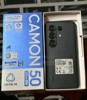 New Tecno Camon 50 Ultra 512 GB Black