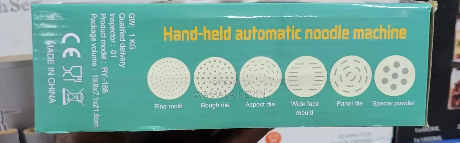 Handheld Electric Pasta Maker