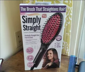 Super Hot Hair Straightener Brush