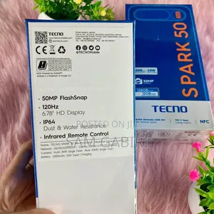 New Tecno Spark 50 5G 128 GB Gray
