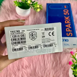 New Tecno Spark 50 5G 128 GB Gray