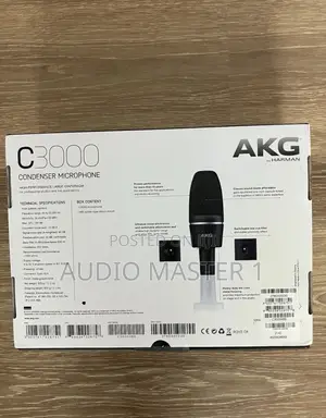 Akg C3000b Studio Microphone