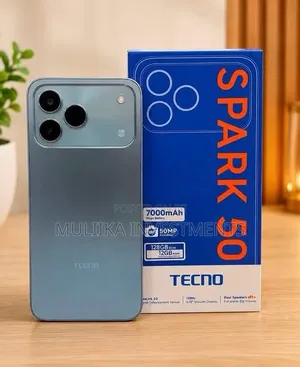 New Tecno Spark 50 128 GB Blue
