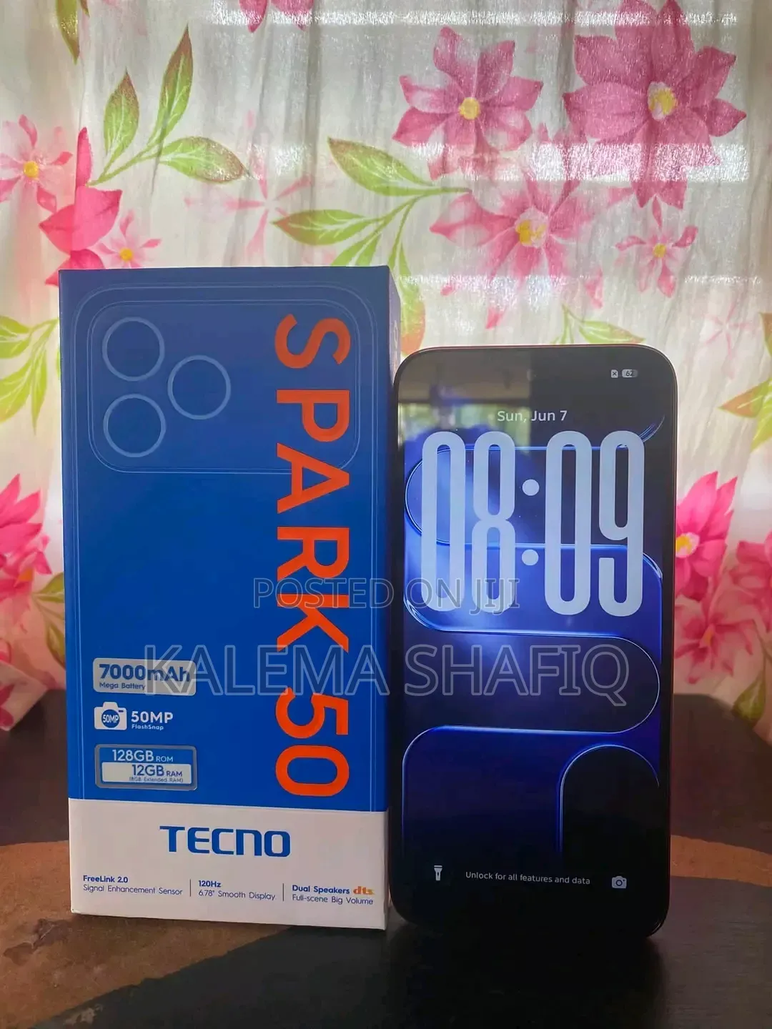 New Tecno Spark 50 128 GB Orange
