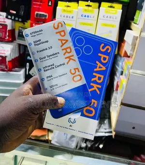 New Tecno Spark 50 128 GB Blue