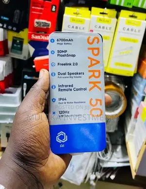 New Tecno Spark 50 128 GB Blue