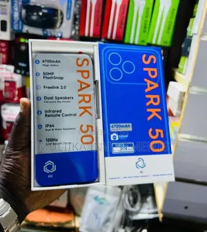 New Tecno Spark 50 128 GB Blue