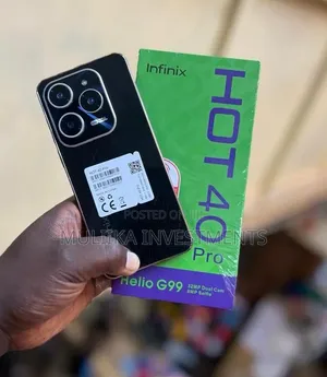 New Infinix Hot 40 Pro 256 GB Black