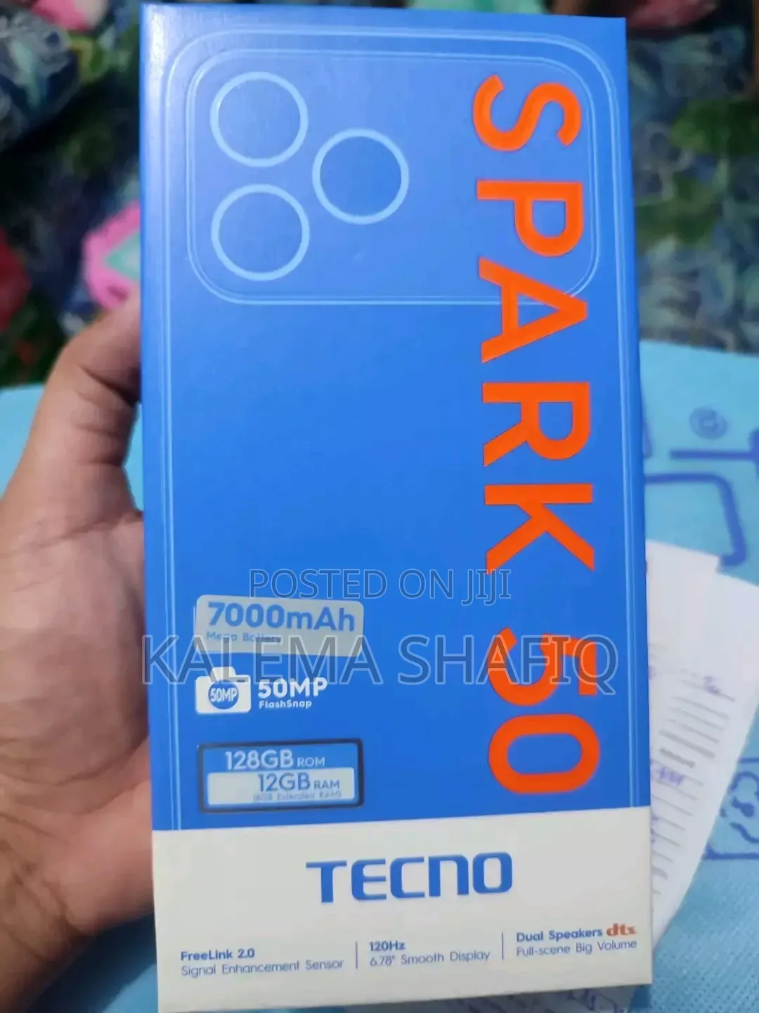 New Tecno Spark 50 128 GB Orange