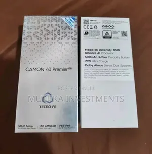 New Tecno Camon 40 Pro 5G 256 GB Green