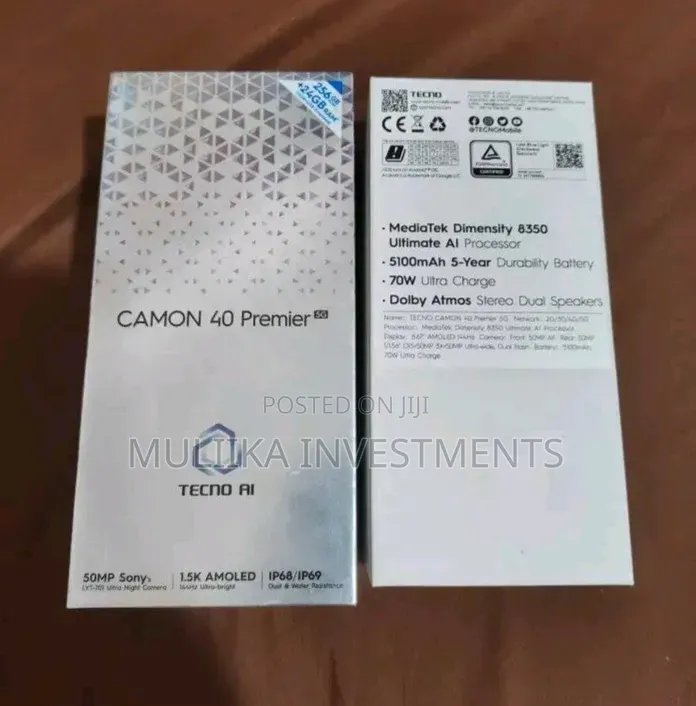 New Tecno Camon 40 Pro 5G 256 GB Green