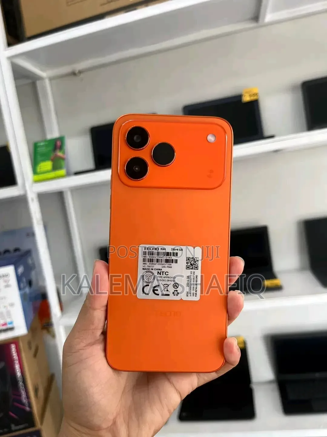 New Tecno Spark 50 128 GB Orange