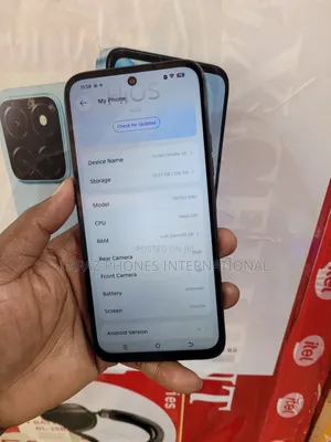 Tecno Spark 50 128 GB Black
