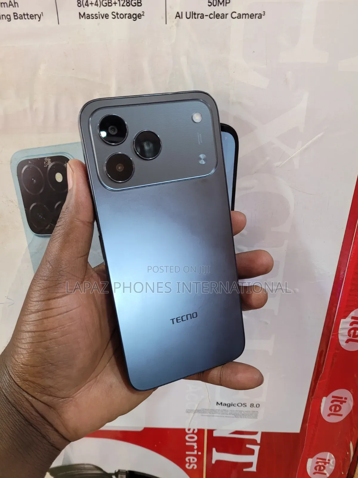 Tecno Spark 50 128 GB Black