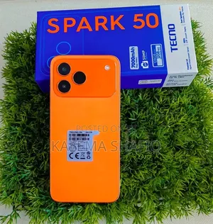 New Tecno Spark 50 128 GB Orange