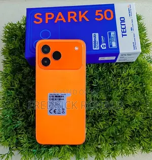 New Tecno Spark 50 128 GB Orange