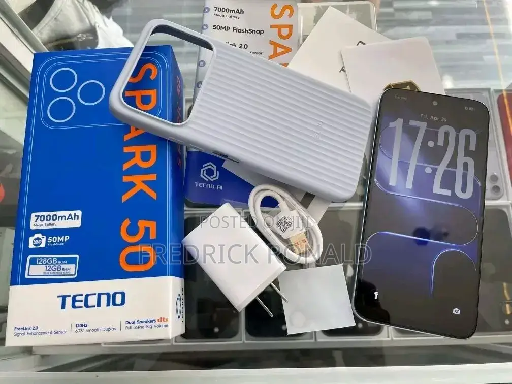 New Tecno Spark 50 128 GB Orange