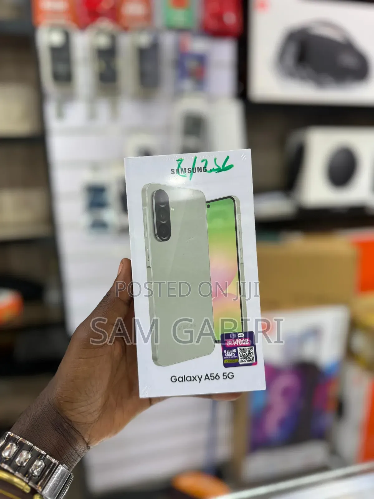 New Samsung Galaxy A56 256 GB Green
