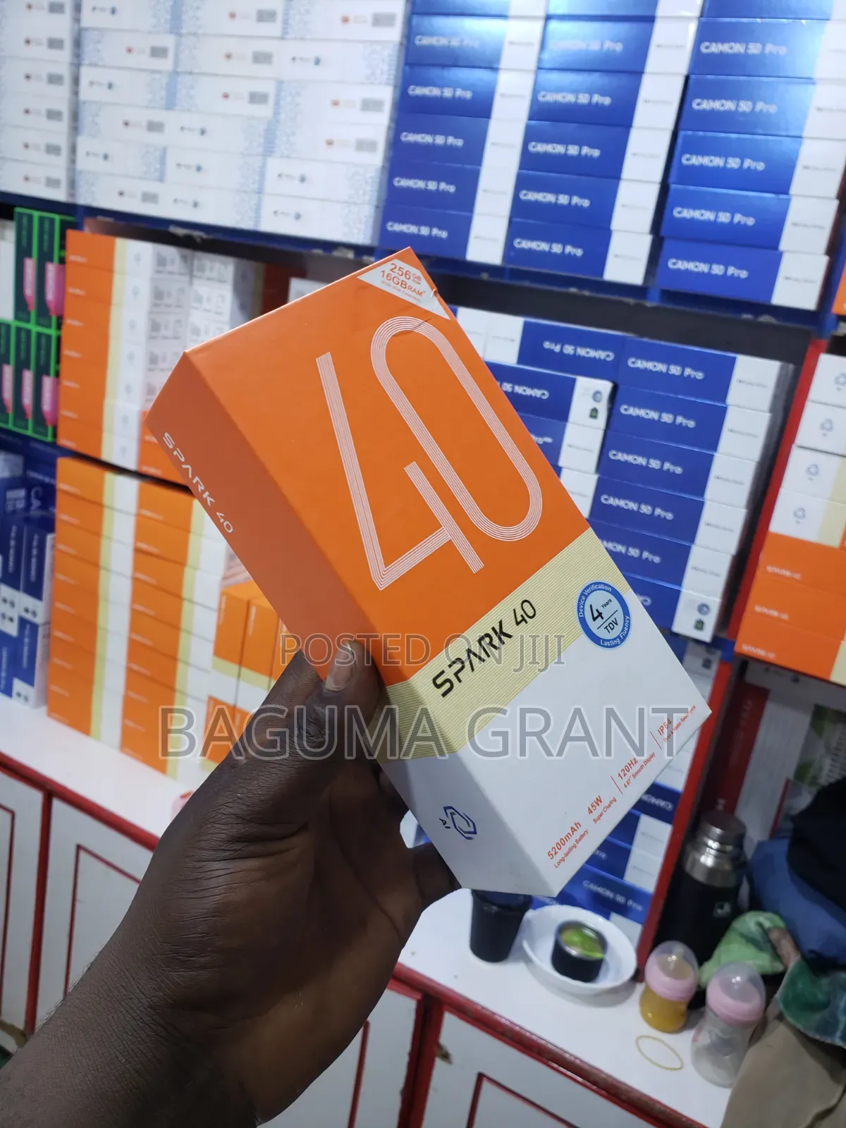 New Tecno Spark 40 256 GB Black