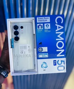 New Tecno Camon 50 Pro 256 GB Silver