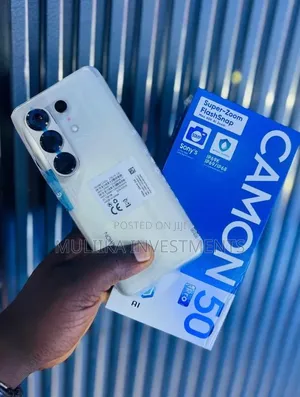 New Tecno Camon 50 Pro 256 GB Silver