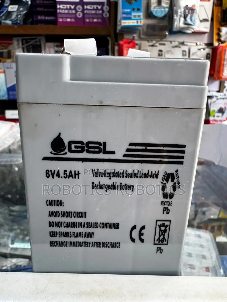 6V 4.5Ah Battery