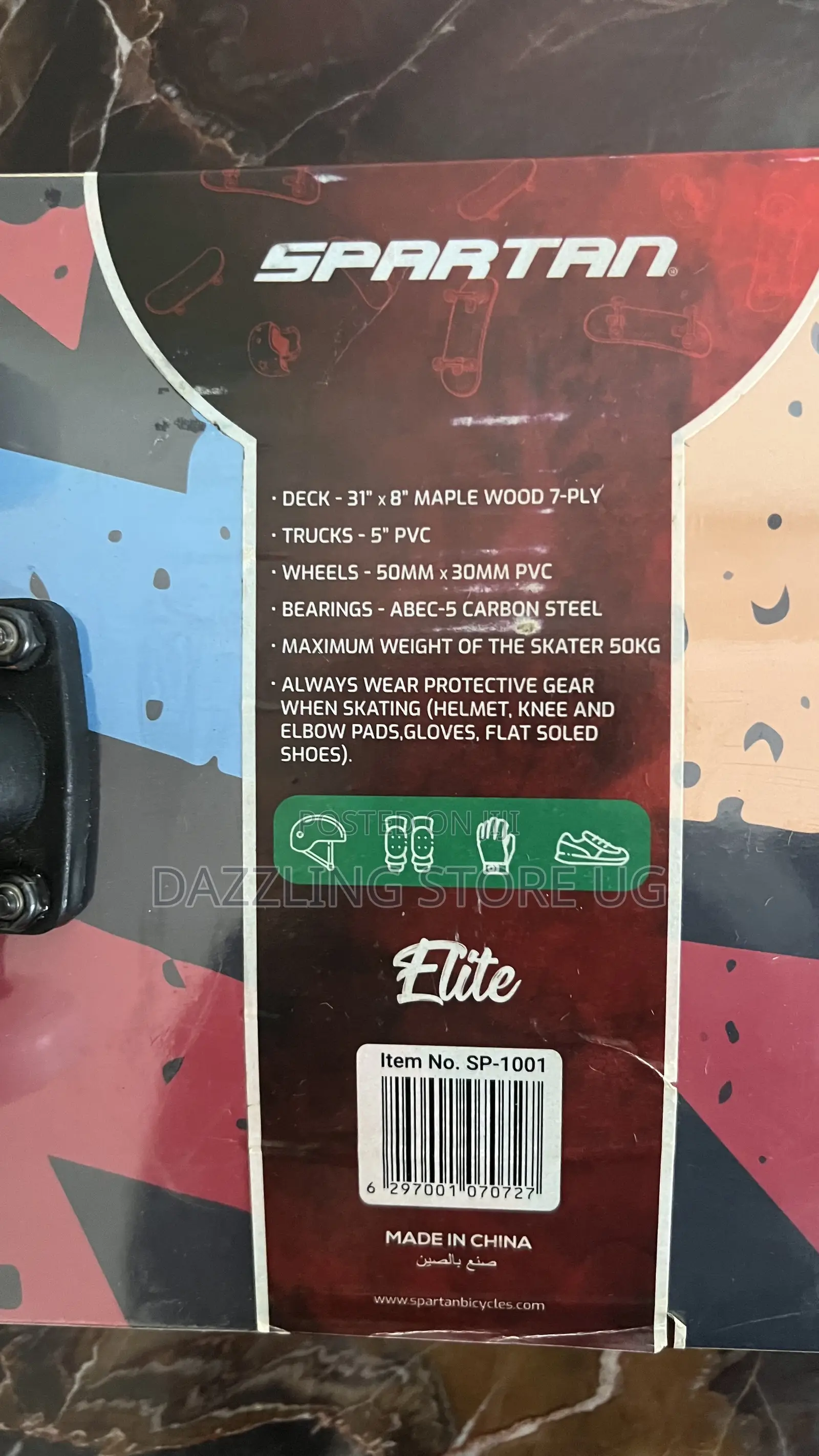 Spartan Elite Graffiti Skateboard SP-1001