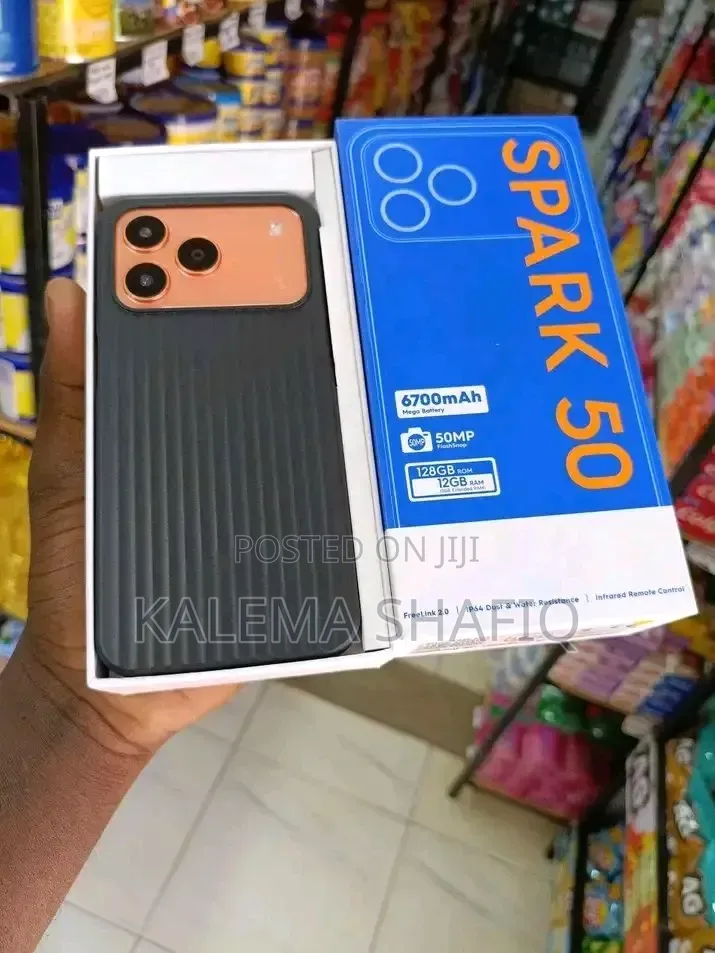 New Tecno Spark 50 128 GB Orange