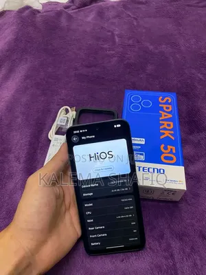 New Tecno Spark 50 128 GB Purple