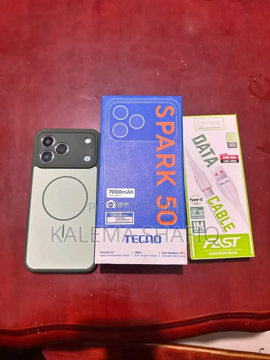 New Tecno Spark 50 128 GB Purple