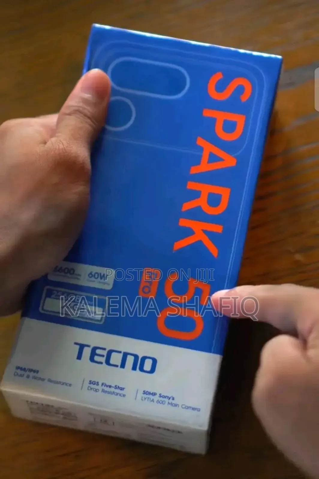 New Tecno Spark 50 128 GB Purple