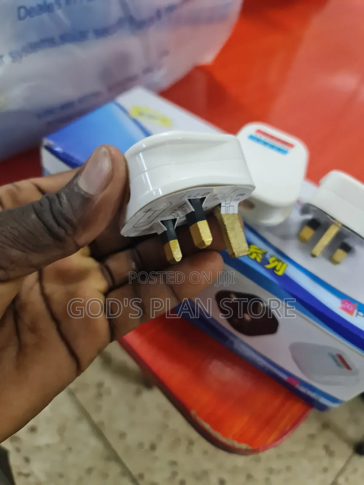 13A Uk Plug 3 Flat Pins Fused Electric Plug 20pcs