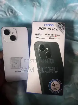 New Tecno Pop 10 Pro 128 GB White