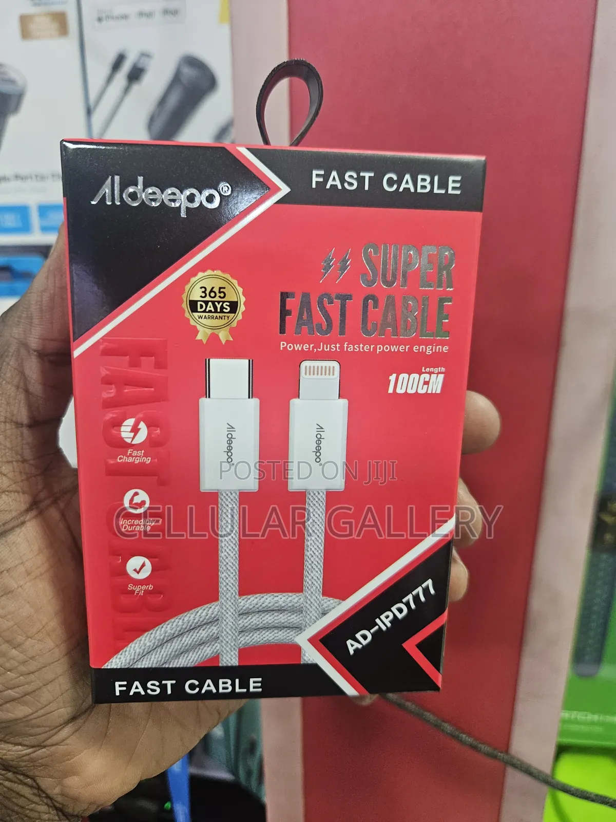 Aldeepo iPhone USB-C to Lightning Fast Braided Cable