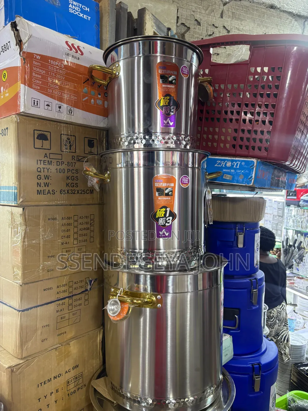 Heavy-Duty Stainless Steel Stock Pots