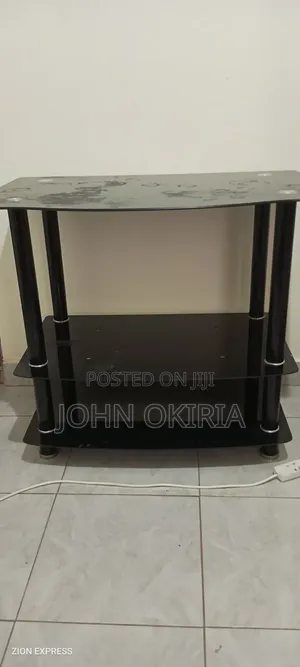 Glass TV Stand