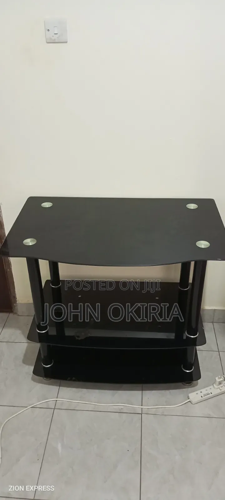 Glass TV Stand