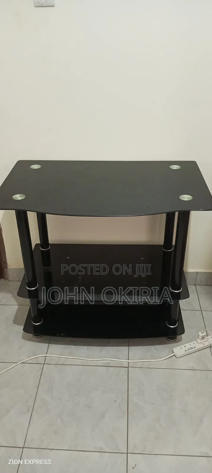 Glass TV Stand