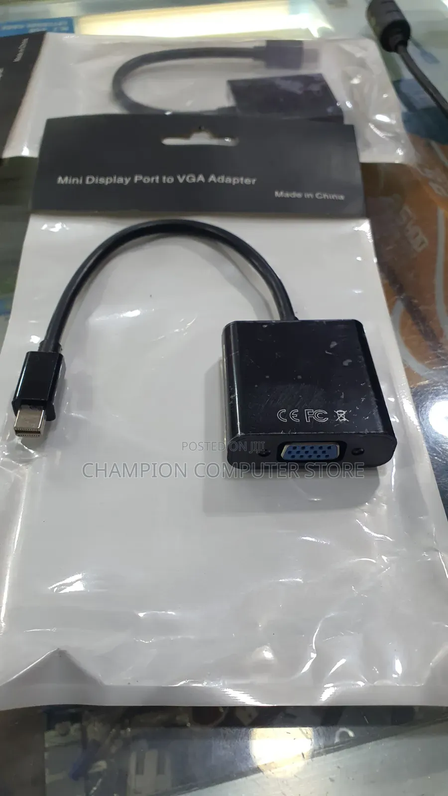 Mini Displayport (Thunderbolt) to VGA Adapter 1080P Full HD