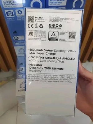 New Tecno Camon 50 Ultra 512 GB White