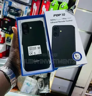 New Tecno Pop 10 128 GB Black