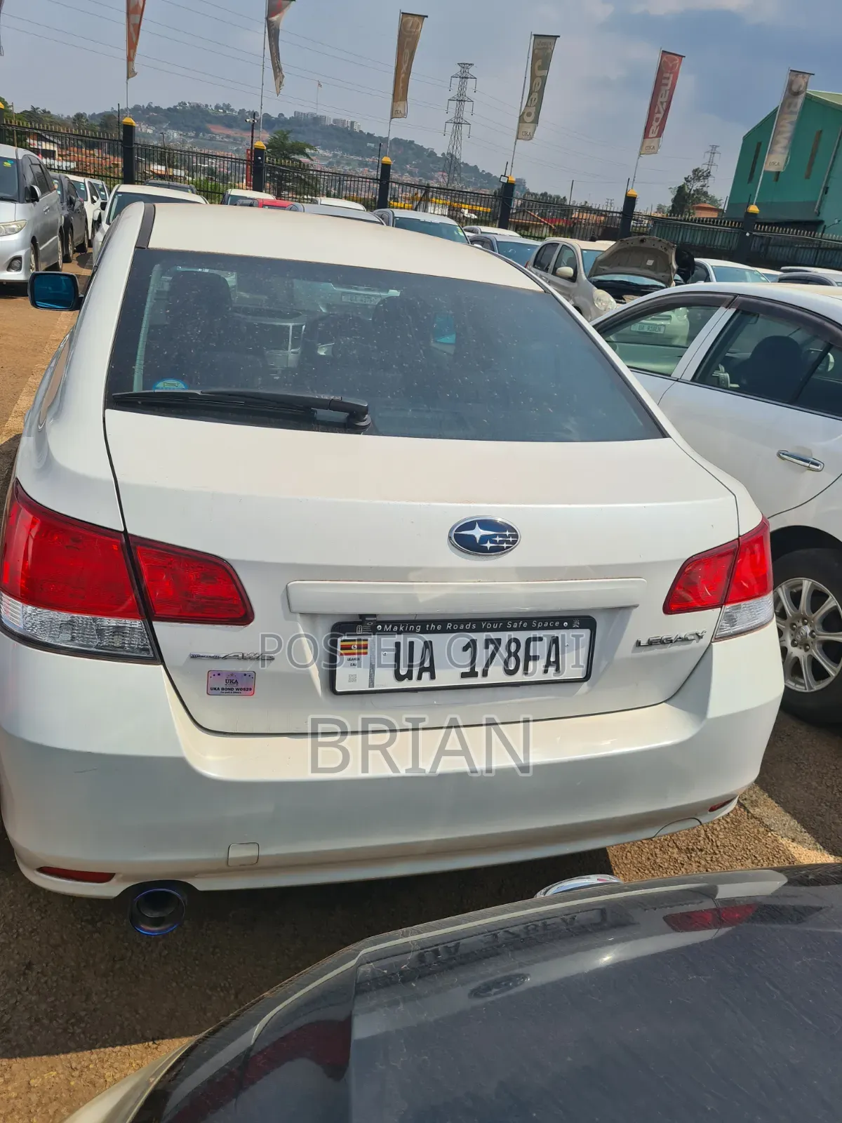 Subaru Legacy 2012 White