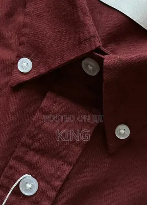 Long-Sleeve, Button-Down Oxford Cotton Casual Shirts