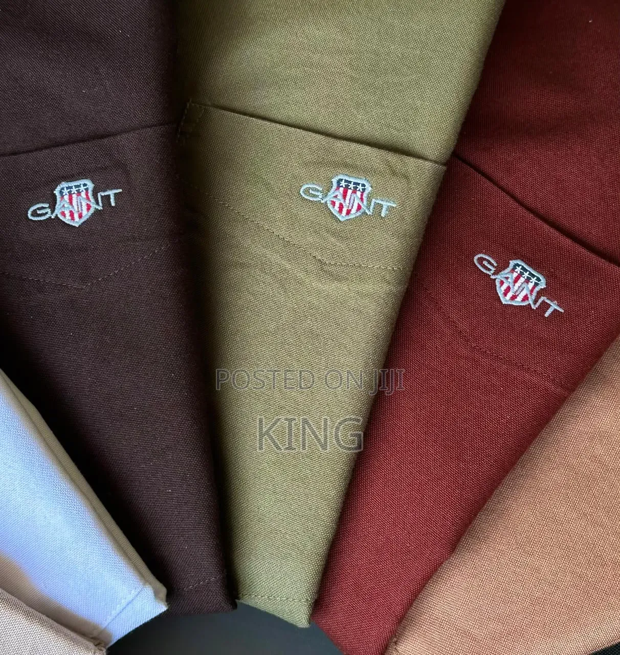 Long-Sleeve, Button-Down Oxford Cotton Casual Shirts