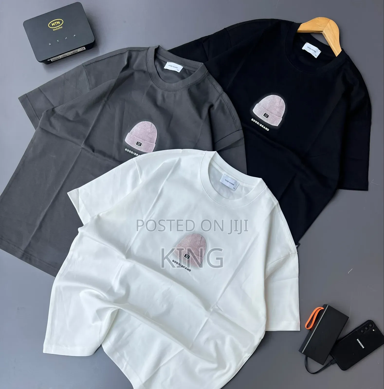 Trendy Oversized Casual Crewneck T-Shirts