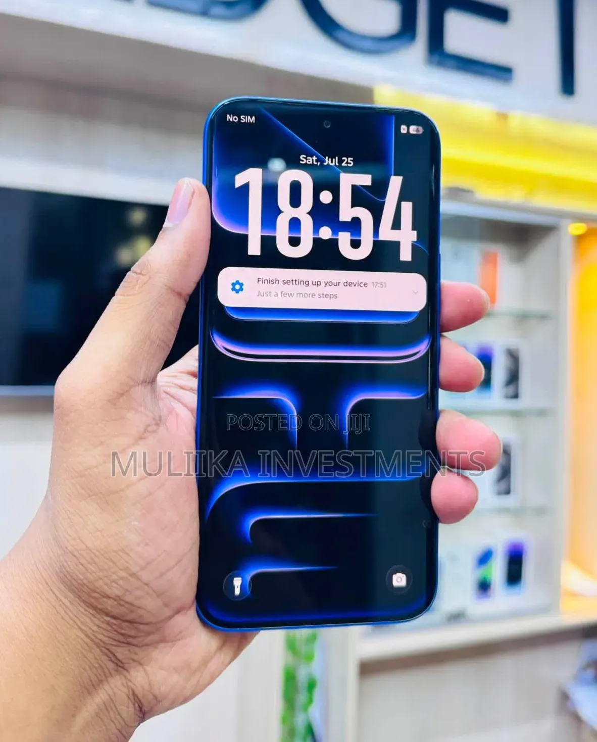 New Infinix Note Edge 256 GB Blue