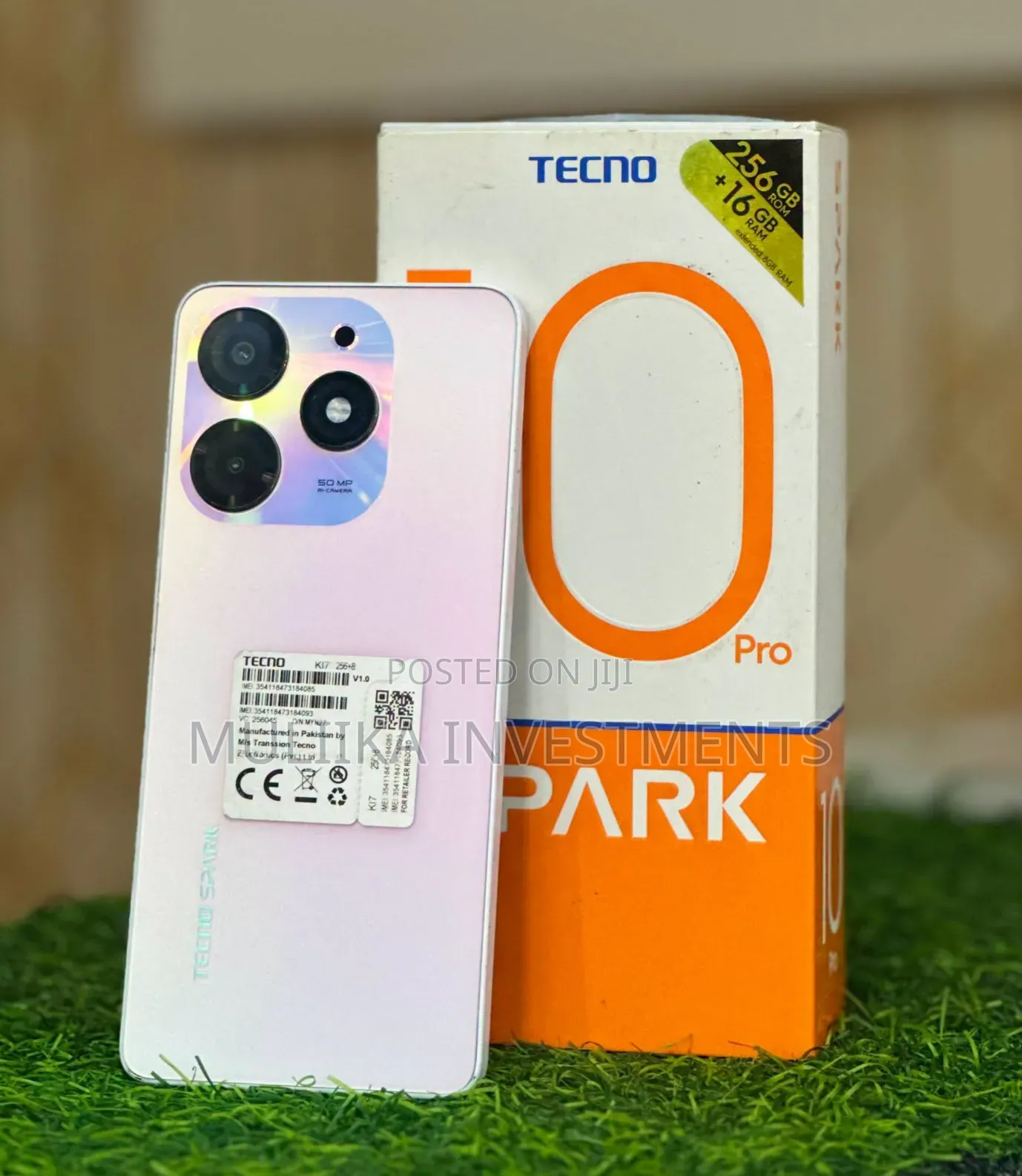 New Tecno Spark 10 Pro 256 GB Black